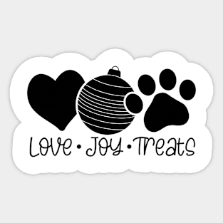 Love Joy Treats Sticker